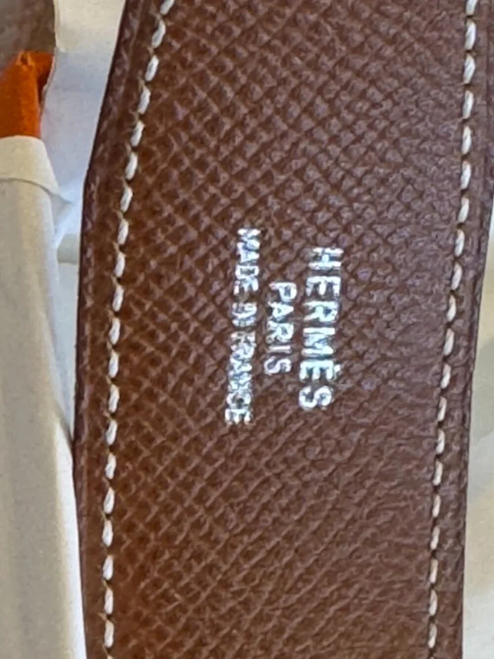 Hermes Men's H Belt - 85cm Black Box Calf / Gold Courcheval (most desirable)